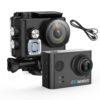バイカーへおすすめ　給電可能防水ケース付きアクションカメラ　WIMIUS L2 アクションカメラ 4k ウェアラブルカメラ